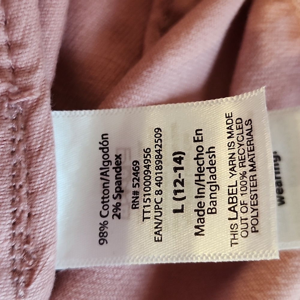 Time and Tru Women's Denim Cotton Jacket Size L 12/14 NWOT never worn - Picture 10 of 13